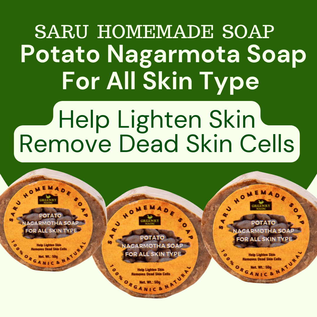 Potato Nagarmotha Soap For All Skin Organic Natural Soap For Glowing