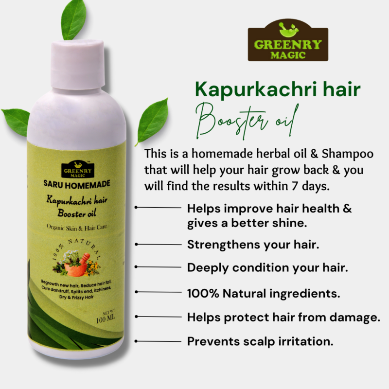 Kapurkachri Hair Booster Oil