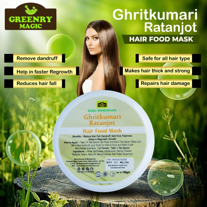 Ghritkumari ratanjot Hair Food mask