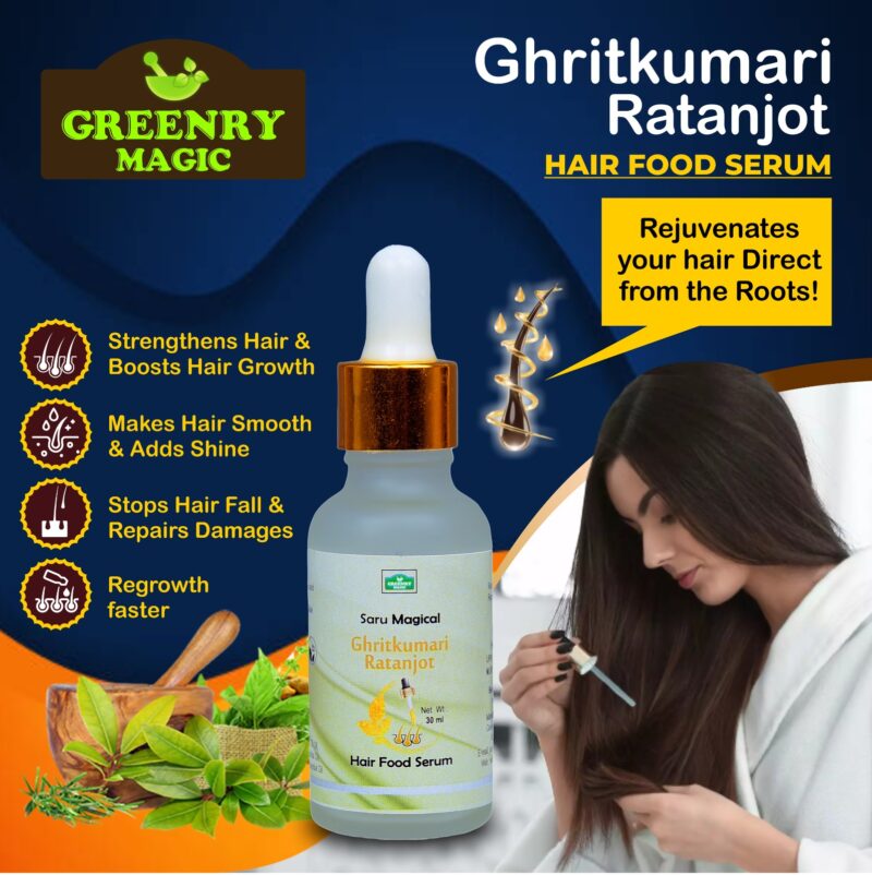 Ghritkumari ratanjot hair Food serum